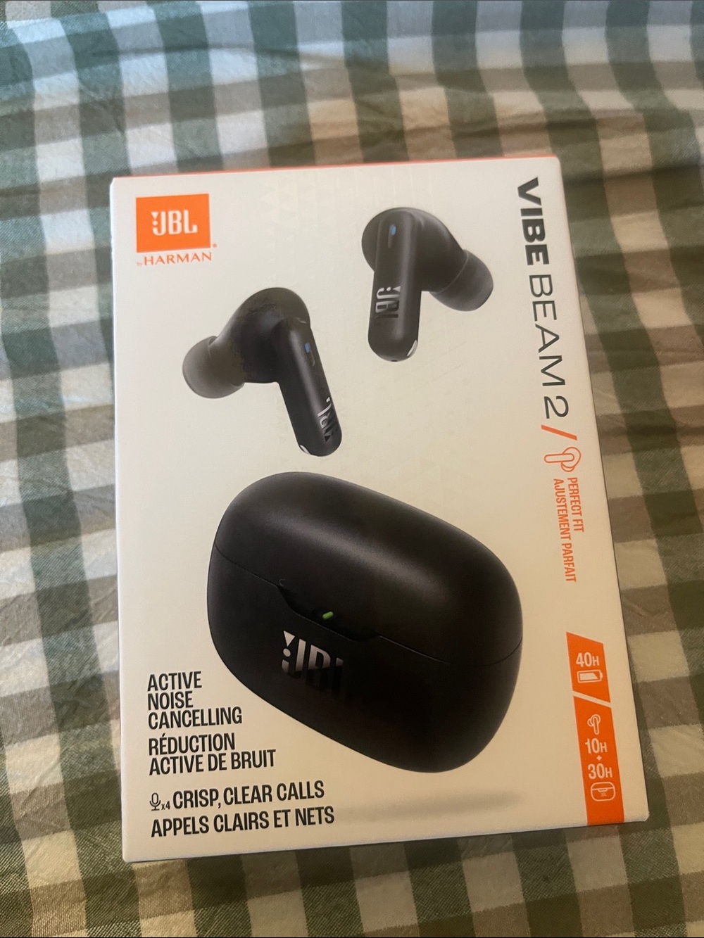JBL Vibe Beam 2 True Wireless Earbuds - Black